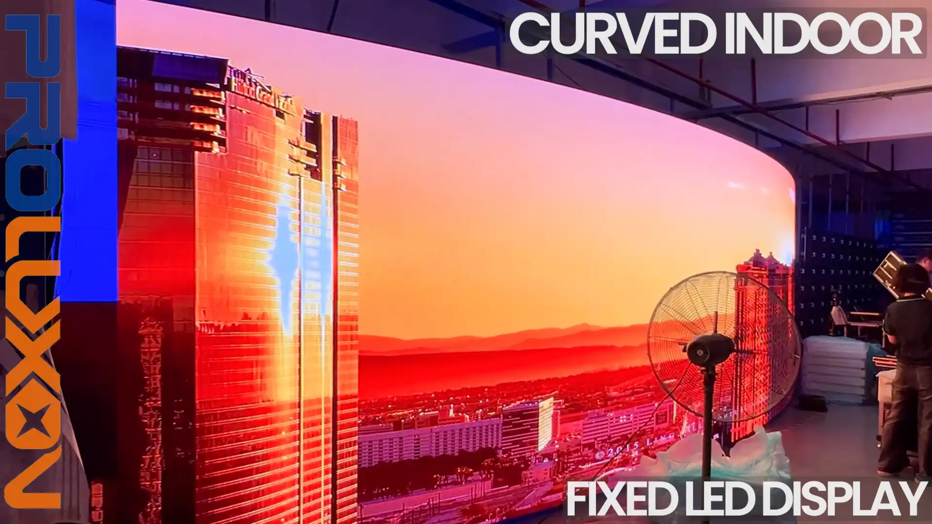 CURVED ARC INDOOR FIXED LED DISPLAYS