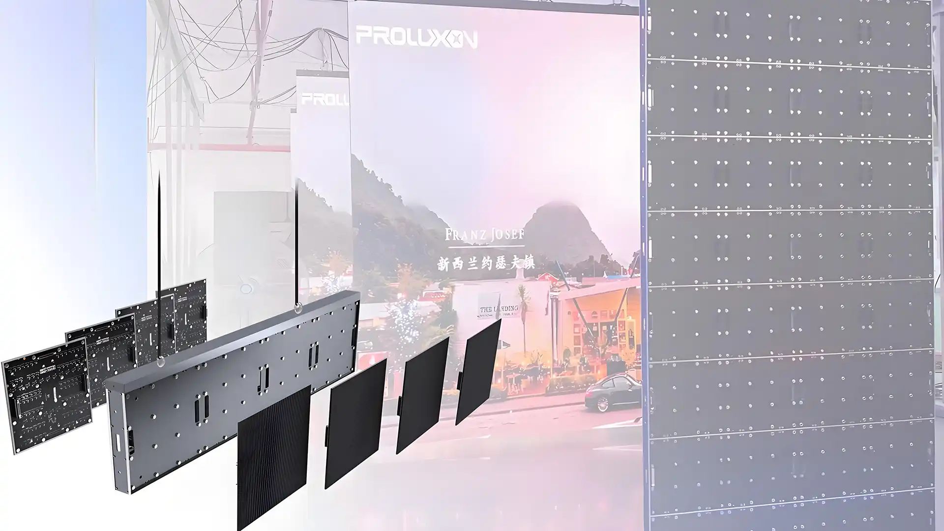 DOUBLE-SIDED INDOOR LED SCREENS