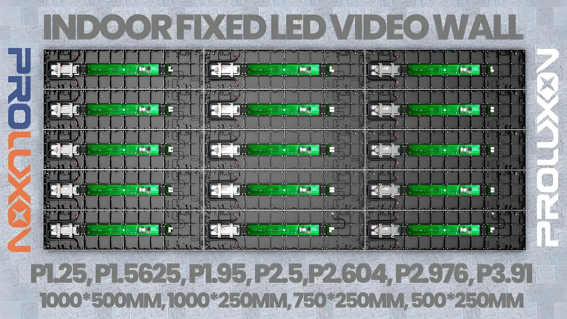 INDOOR FIXED INSTALLATION LED VIDEO WALLS