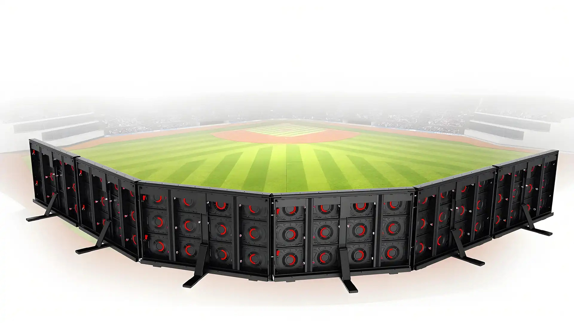 Custom Stadium Perimeter Outdoor LED Display Screen