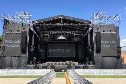 P4.81 Outdoor Rental LED Display Screen For Stage Events in Venezuela