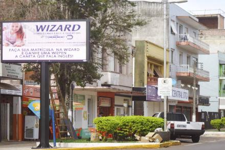 High Brightness Outdoor Street LED Display Screen